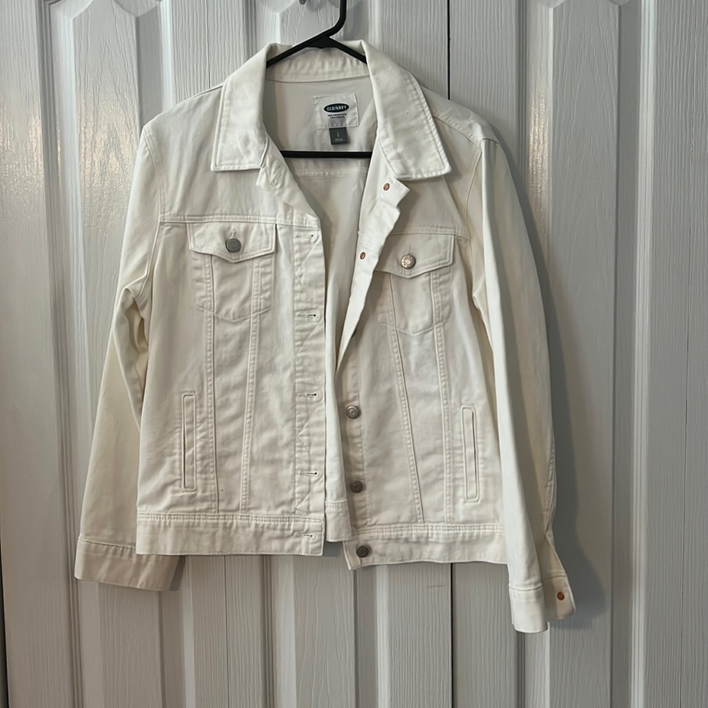 White denim Old Navy Jacket